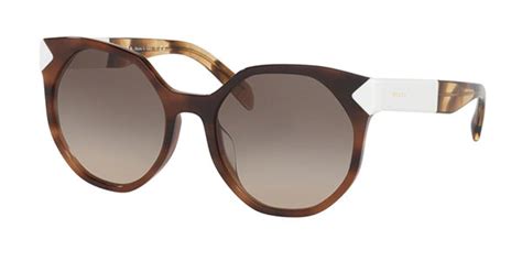 prada 11ts|Prada PR 11TS USG3D0 Sunglasses in Brown.